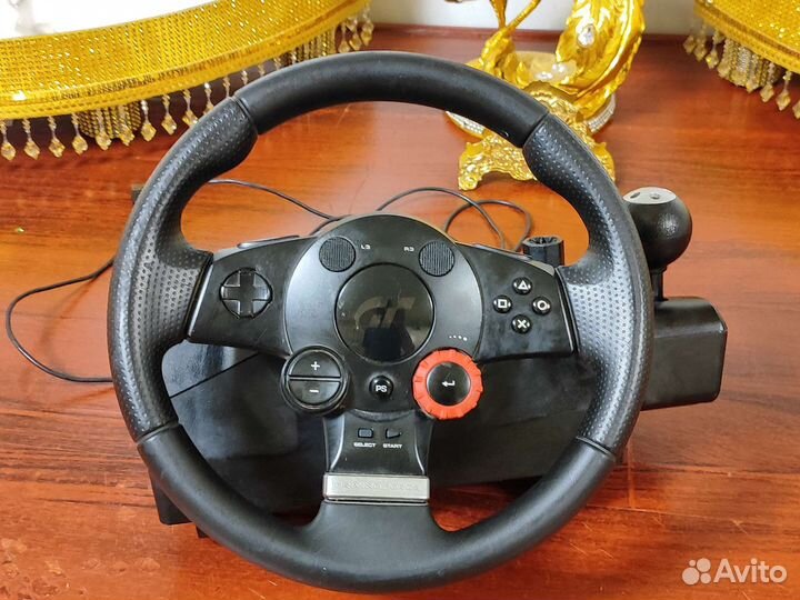 Игровой руль logitech driving gt