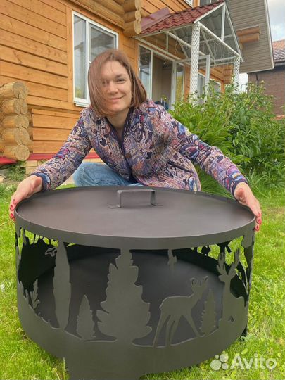 Костровая чаша круглая с доставкой