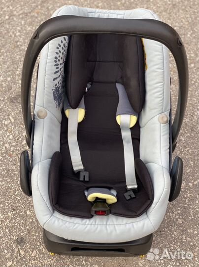 Автокресло с базой maxi cosi pebble