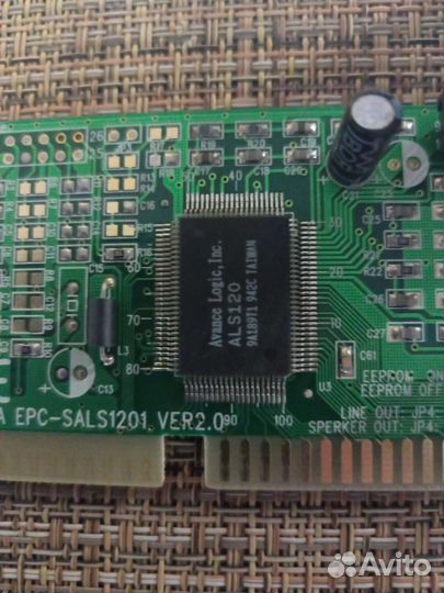 Звуковая карта EPC sals1201 Ver2.0 ISA