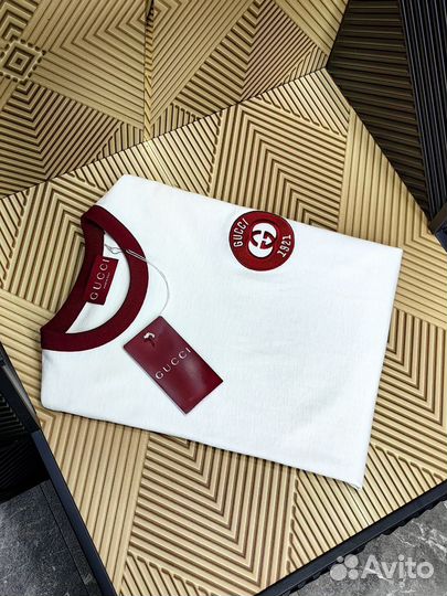 Футболка мужская Gucci премиум