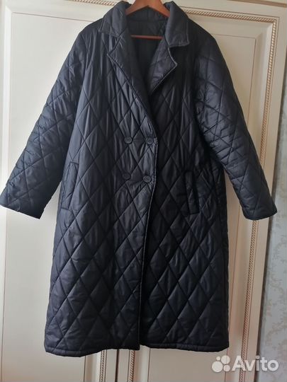 Стеганое пальто