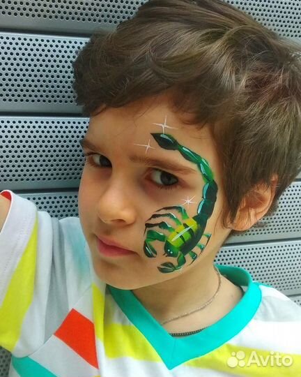 Аквагрим, блеск тату