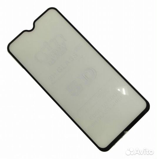 Защитное стекло для OnePlus 6T Черное#7804