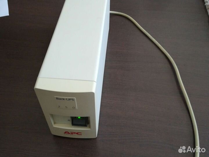 Ибп APC back ups 250 с аккумулятором