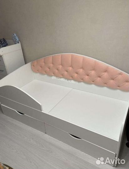 Детская кровать мягкая С