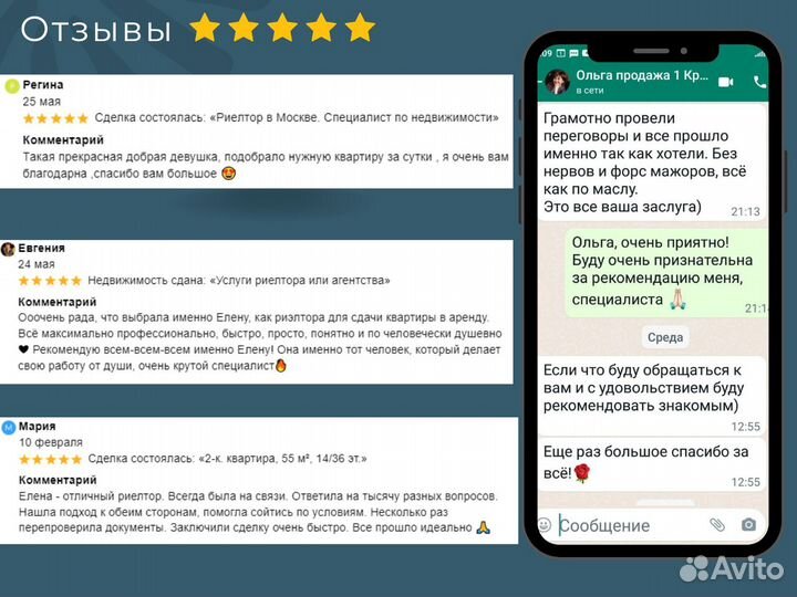 Сопровождение сделок с недвижимостью/риэлтор