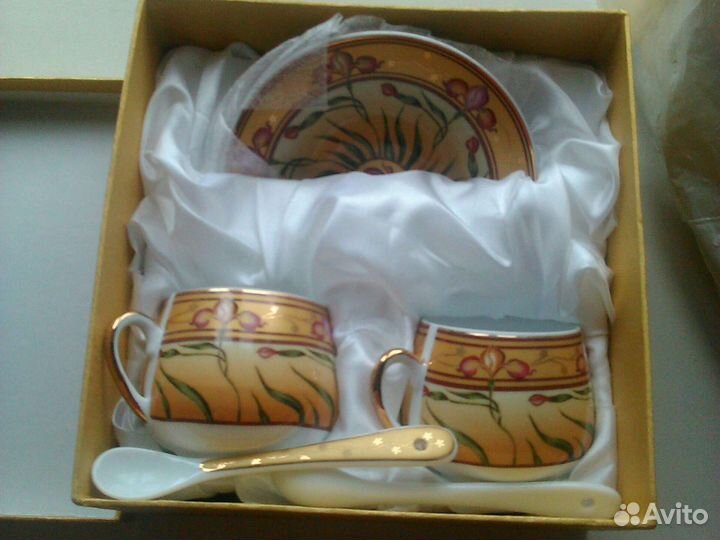 Кофейный сервиз фарфор китайский