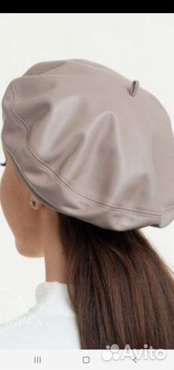 Берет нат.кожа