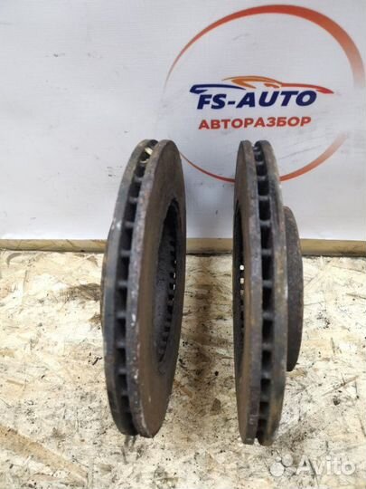 Диски тормозные Ford Fusion 1.6 fyja 2008