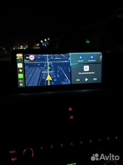 Экран мультимедия carplay bmw f30