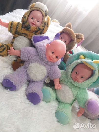 Игрушки коллекция пупсиков в костюмах