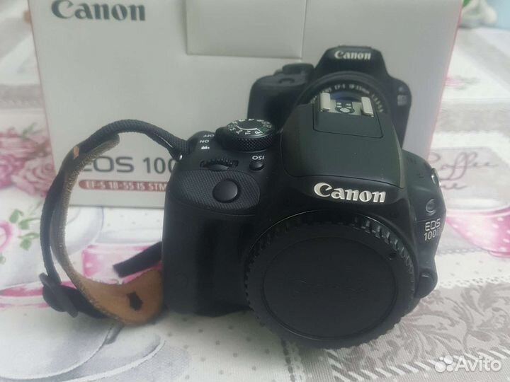 Зеркальный фотоаппарат canon eos 100d