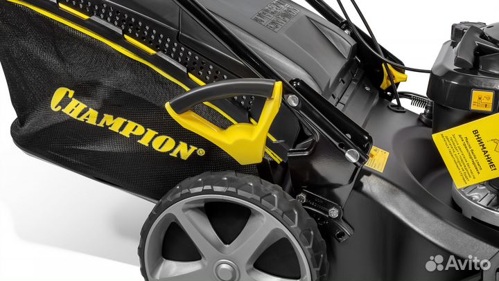 Бензиновая газонокосилка champion LM5344