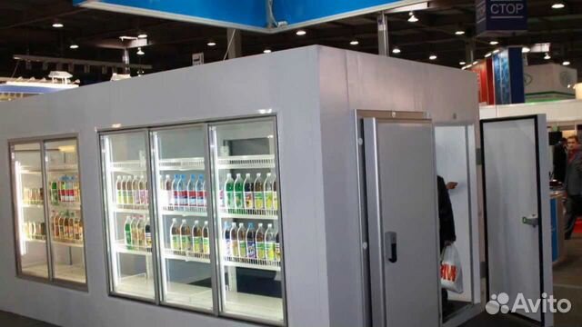 Холодная камера для молочной продукции. Вналичии