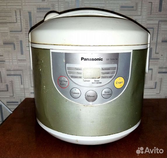 Мультиварка panasonic sr tmh18