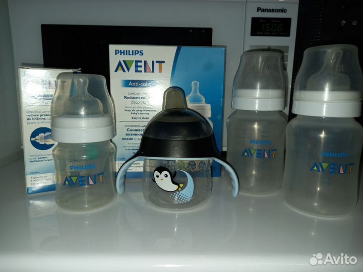 Бутылочки, стерилизатор, поильник Avent