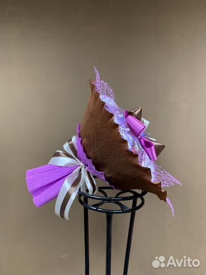 Букет из чая, кофе и шоколада. Подарок учителю