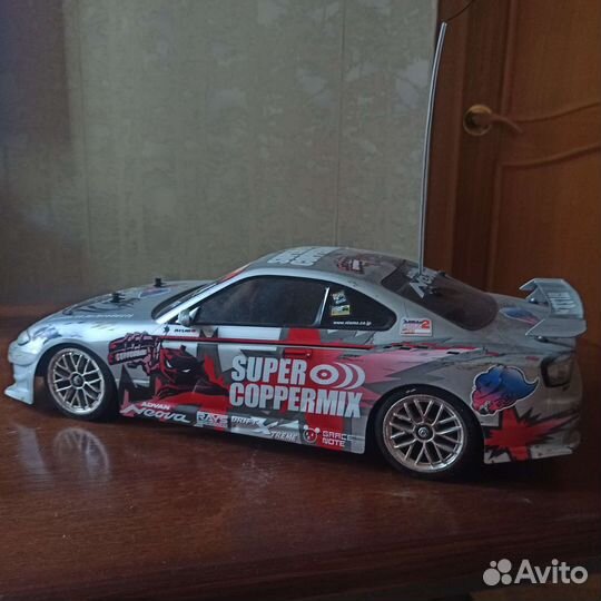 Rc модель tamiya nissan silvia tt-01