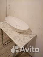 Столешница из иск. камня в ванную