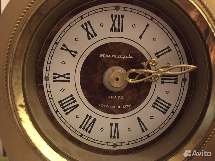 Часы Янтарь Кварц СССР