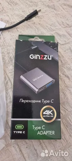 Переходник Type C hdmi VGA