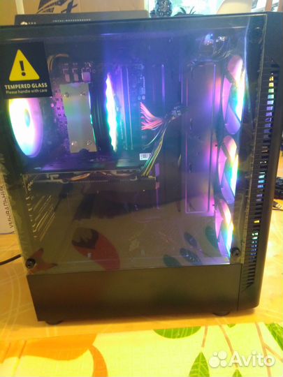 Новый Игровой с Intel 12100F RX6500 16GB SSD1000GB