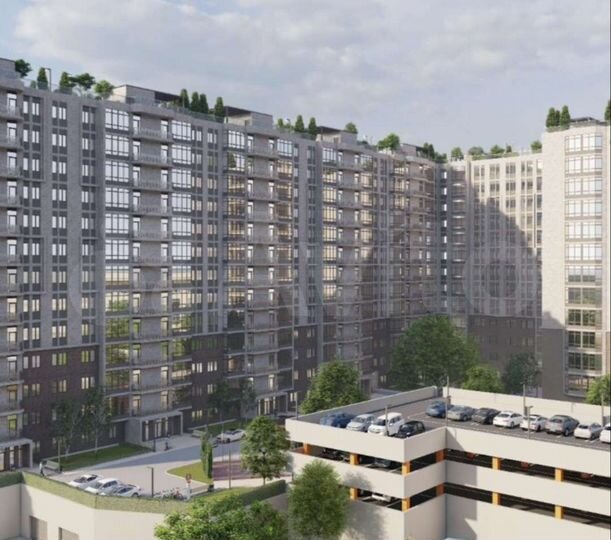 2-к. квартира, 54 м², 6/9 эт.