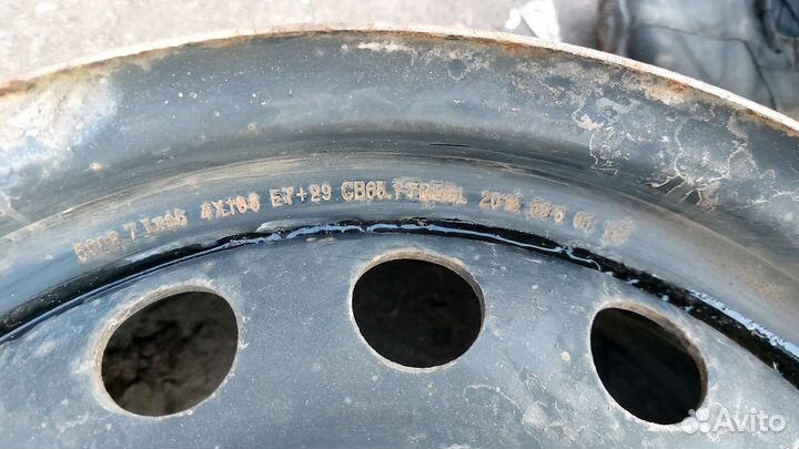 Диск штамповка. 2 шт.R16-4-108-ET29-7.0J-CT65.1