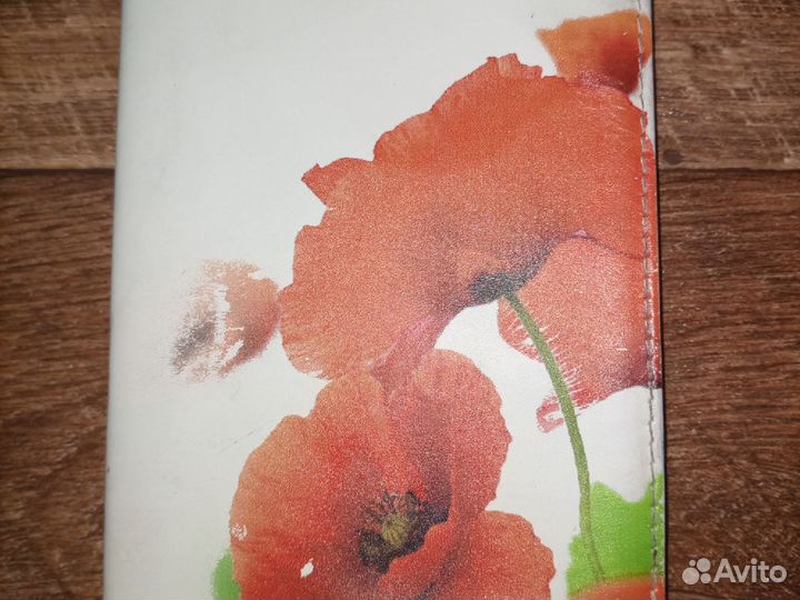 Обложка на паспорт кожаная б/у