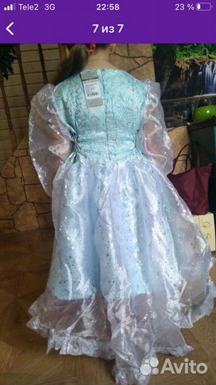 Маскарадный, новогодний, костюм для девочки