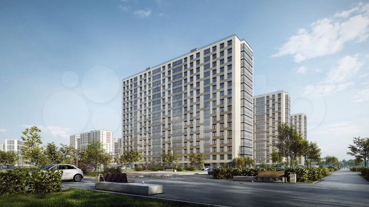 Квартира-студия, 29,1 м², 14/16 эт.