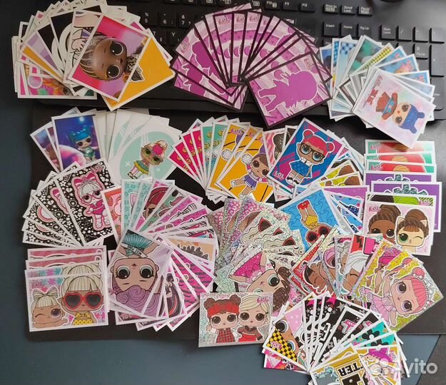Наклейки LOL fashion fan, от panini