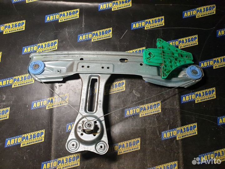 Стеклоподъемник мех. задний левый Опель Астра J