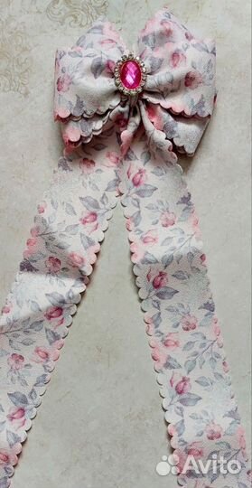 Бант на заколке