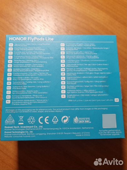 Беспроводные наушники Honor FlyPods Lite