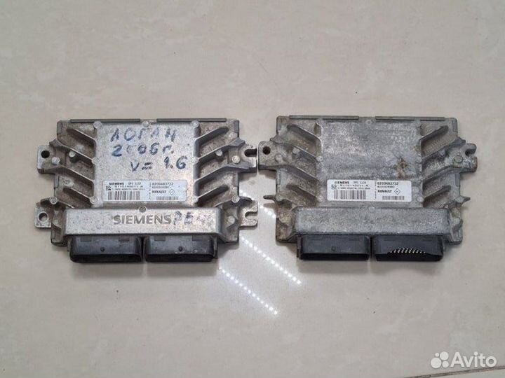 Блок управления двигателем Renault Logan K7MF710