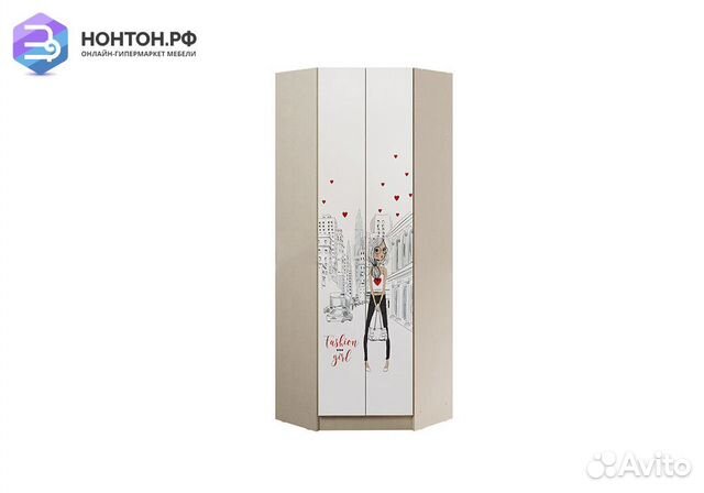 Шкаф Вега NEW Girl угловой
