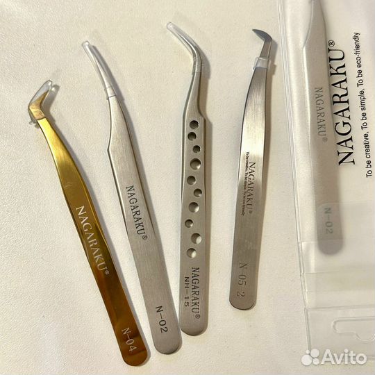 Новые пинцеты, лэшбокс, щеточки, микробраши