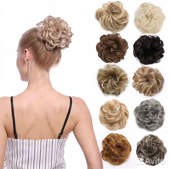 Накладные Пучки (резинки) из волос