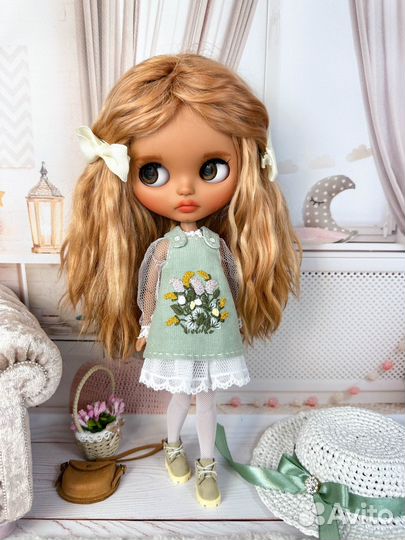 Кукла Blythe блайз кастом custom