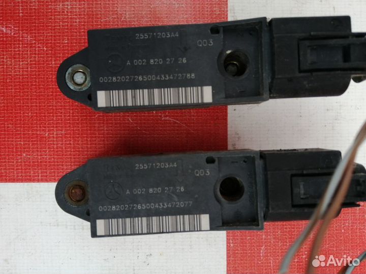Датчик удара Мерседес W219 W211 R230 R170 R171