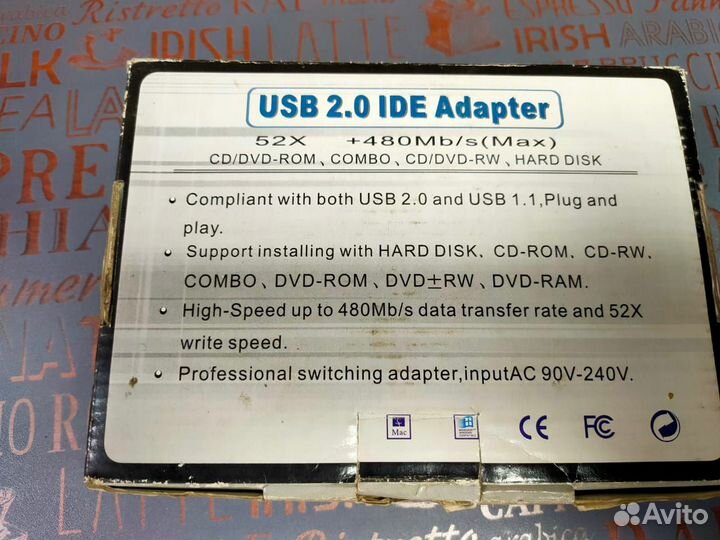 Контроллер USB 2.0 IDE/ 2.5/3.5