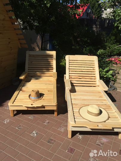 Шезлонг для дачи