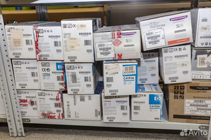Картриджи Brother,HP, Xerox, Canon и комплектующие