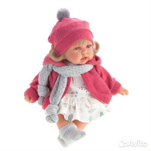 Кукла Солидад в коралловом, 27 см, 12033