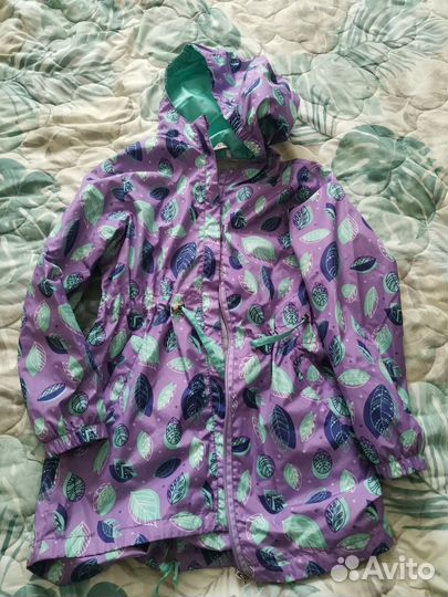 Ветровка на девочку прим на 128-134см