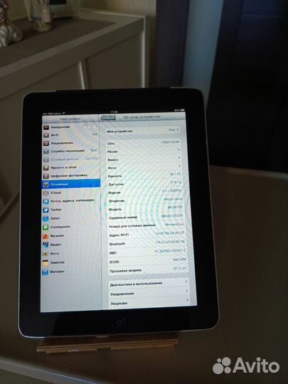 Планшет apple iPad 1 3G