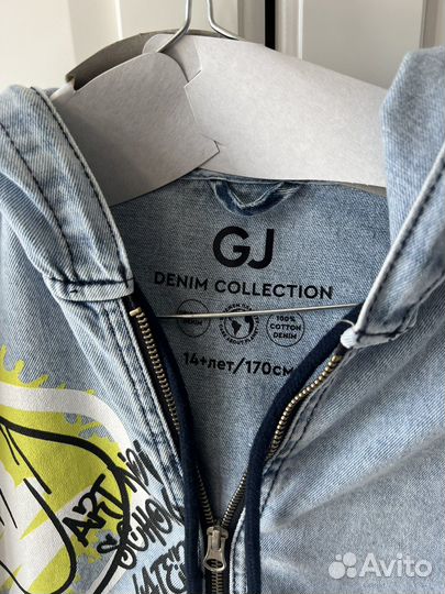 Куртка джинсовая для девочки 164