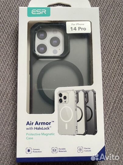 Чехол для iPhone 14 pro черный матовый